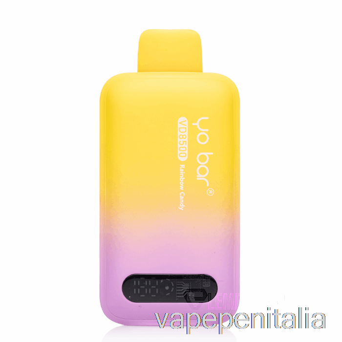 Penna Vape Yo Bar Vd8500 Caramelle Arcobaleno Usa E Getta
